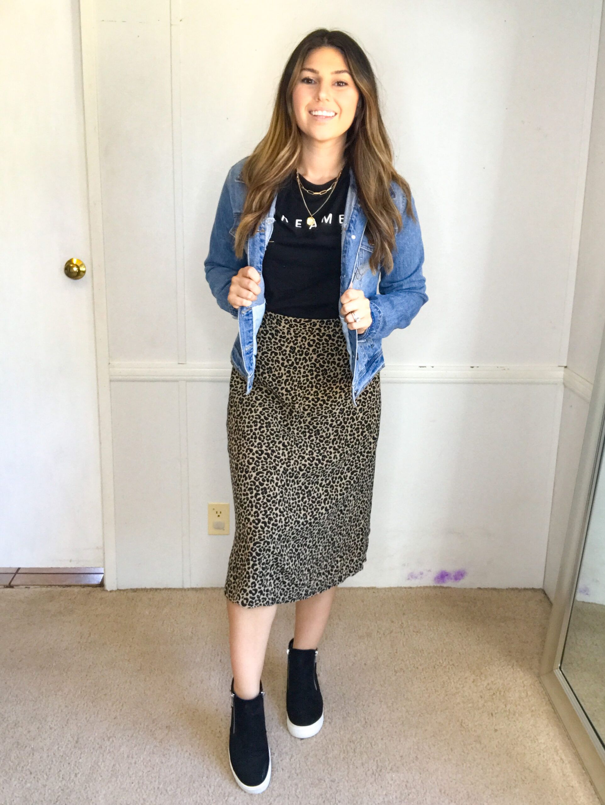 How to Style a Midi Skirt Casual (without looking frumpy) - Classically ...